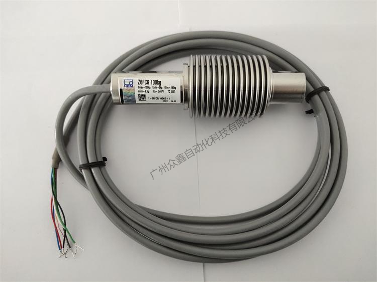 德国HBM 1-Z6FC6/200kg称重传感器实拍图3